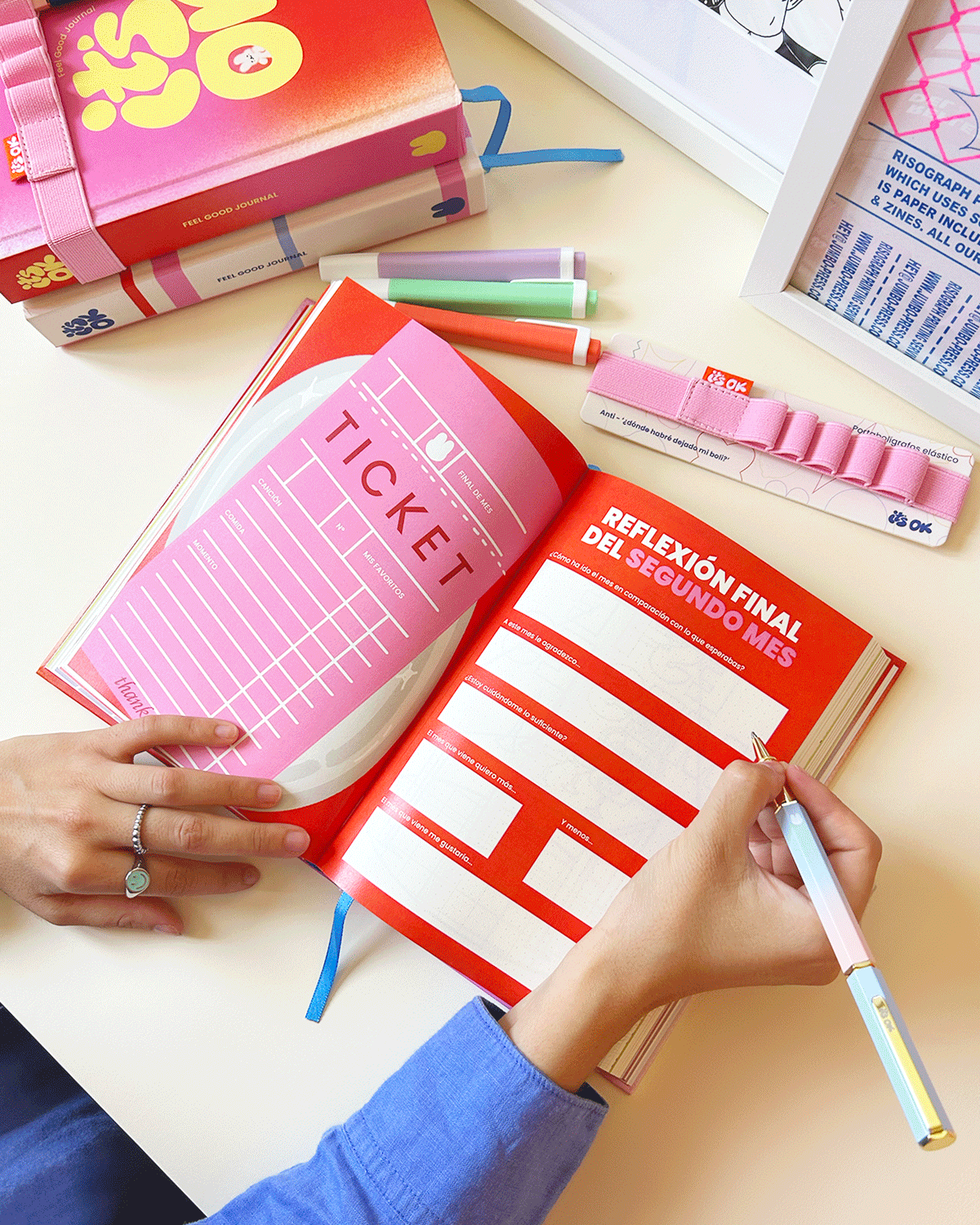 Feel Good Journal | Portada Mandarina
