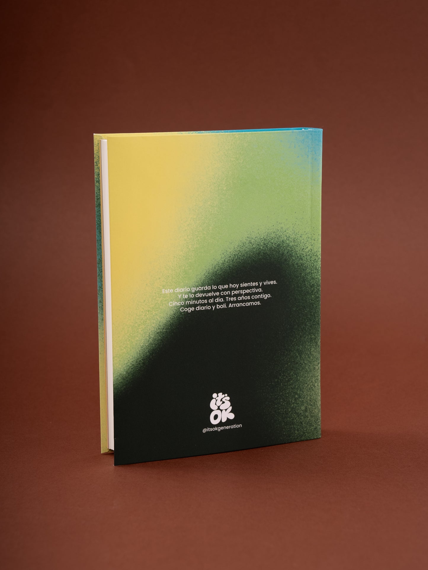 Diario de 3 años | Portada Menta