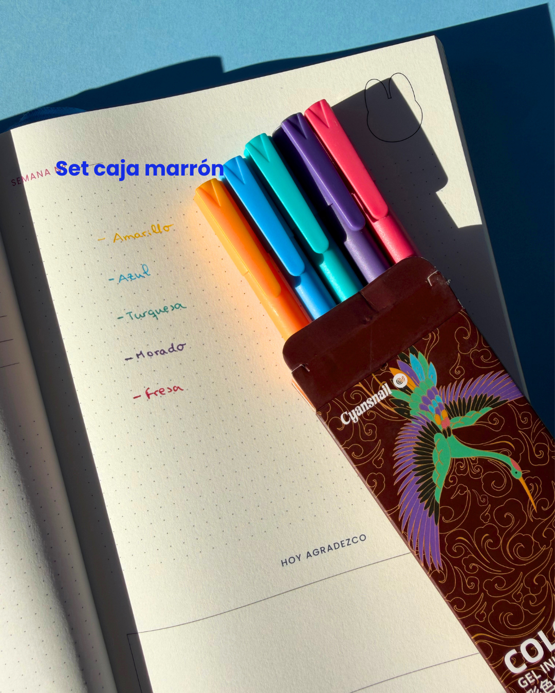 Bolígrafos punta de aguja