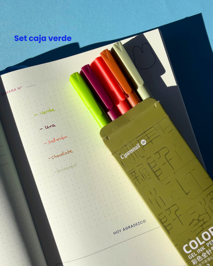 Bolígrafos punta de aguja