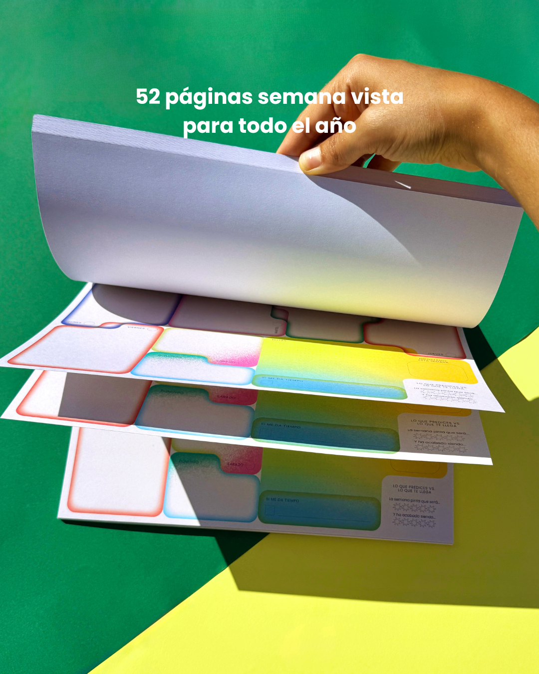 NUEVO 🔥 Atípico Planificador Semanal + 100 pegatinas