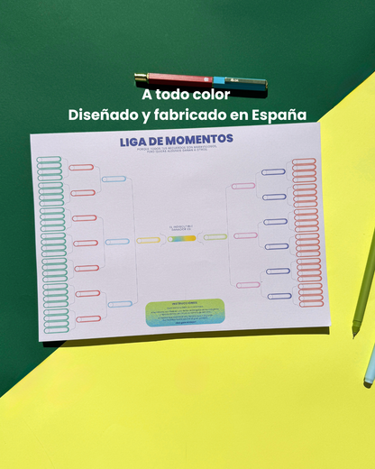 NUEVO 🔥 Atípico Planificador Semanal + 100 pegatinas