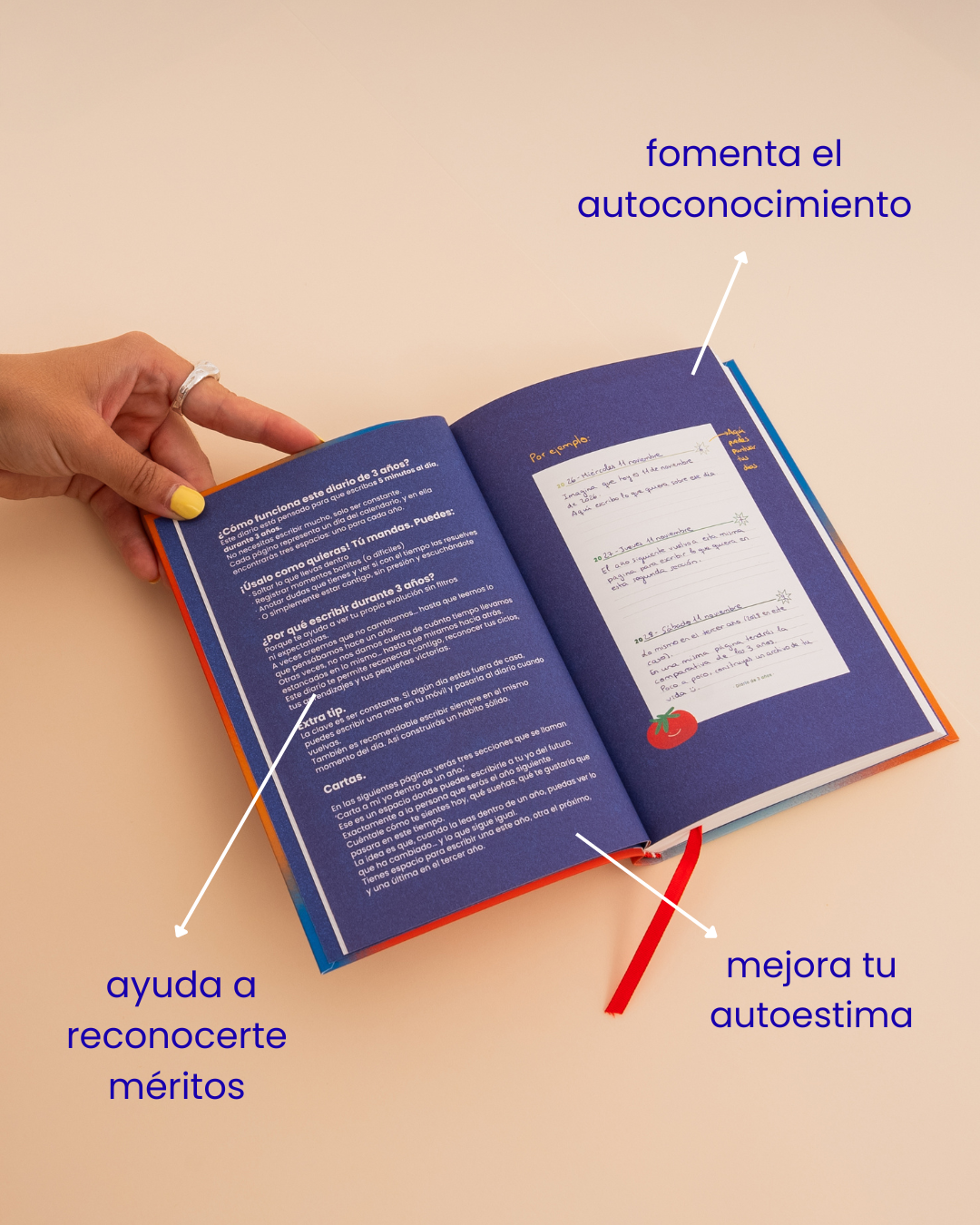 Diario de 3 años | Portada Menta