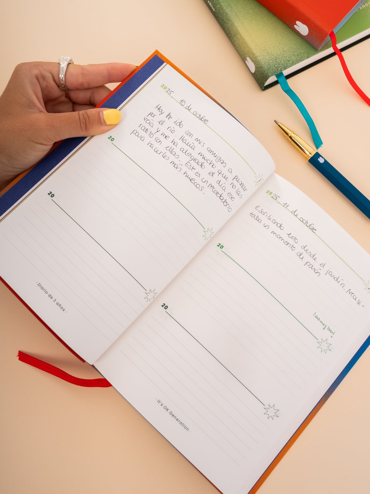 Pack VOLVER Diario de 3 años | Journal + Planificador + Accesorios