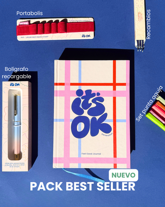 NUEVO 🔥 Pack Journal Guiado | Portada Picnic y accesorios