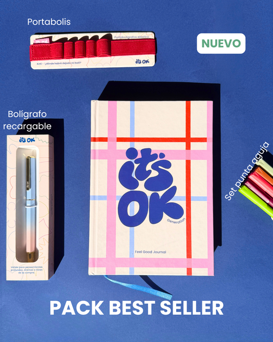 NUEVO 🔥 Pack Journal Guiado | Portada Picnic y accesorios