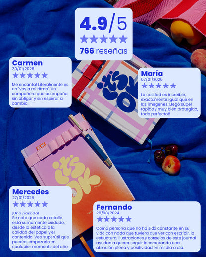 Feel Good Journal | Portada Mandarina