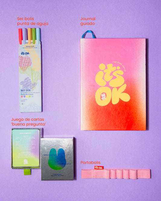 Pack Cartas, Journal y Accesorios