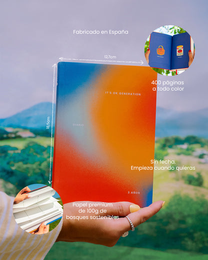 Diario de 3 años | Portada Cometa