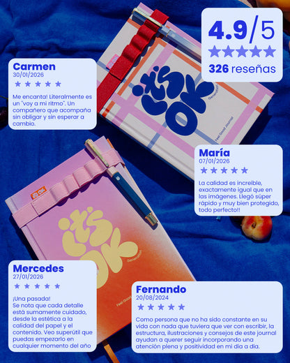 Feel Good Journal | Portada Mandarina